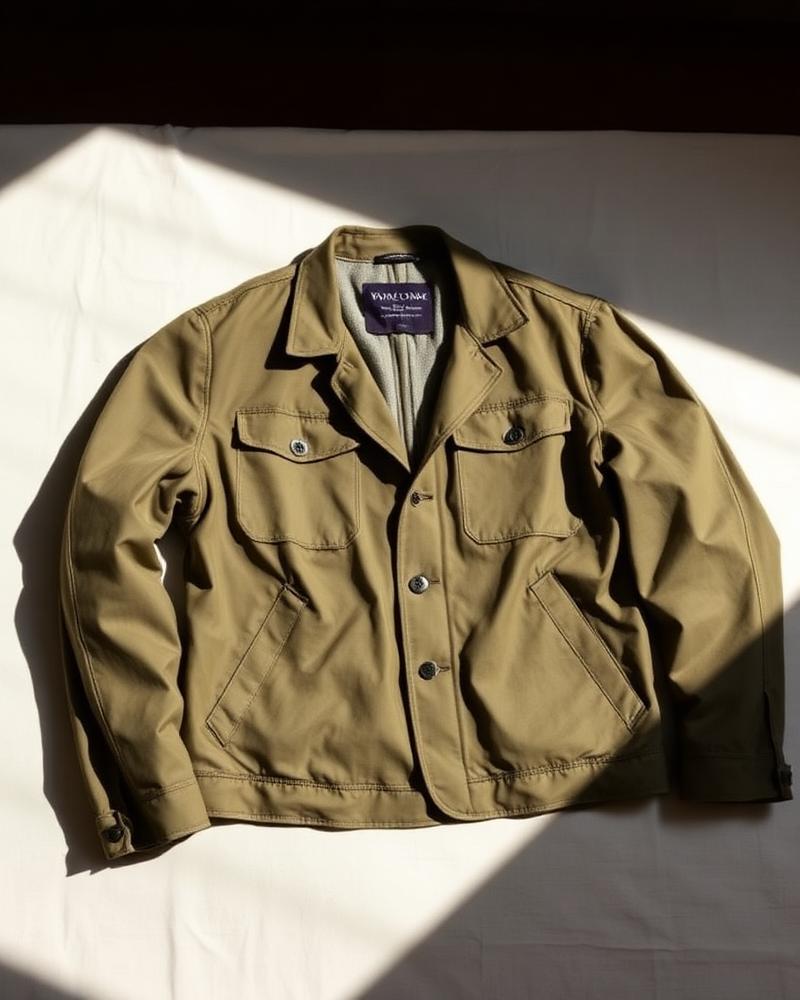 Modern Olive Field Jacket