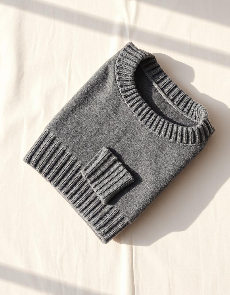 Modern Black Crewneck
